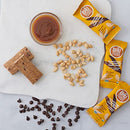 BHU Cookie Dough Keto Protein Bars, Chocolate Chip, Ultra Creamy Refrigerated Keto Snacks - 4g Net Carbs, 1g Sugar (8 Bars)