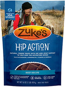 Zuke's Hip Action Natural Dog Treats Roasted Beef Recipe, 16-Ounce (Pack of 2)