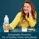 Grove Co. Ultimate Dish Soap Refills (3 x 16 Fl Oz) Removes 48-hr Stuck-on Food and Grease, Plastic Free Cleaning Products, 100% Natural Lavender Blossom & Thyme Fragrance