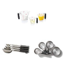 OXO Good Grips 3-Piece Angled Measuring Cup Set, Black