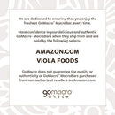 GoMacro Macrobar Organic Vegan Protein Bars - Fodmap Friendly Variety Pack (2.0-2.3 Oz Bars, 12Count), (Shipping Only)