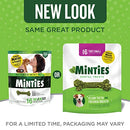 Minties VetIQ Dog Dental Bone Treats, Dental Chews for Medium/Large Dogs (Over 40 Lbs)