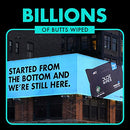 DUDE Wipes Flushable Wipes - 3 Pack, 144 Wipes - Unscented Adult Wet Wipes with Vitamin-E & Aloe for at-Home Use - Septic and Sewer Safe