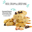 BHU Cookie Dough Keto Protein Bars, Chocolate Chip, Ultra Creamy Refrigerated Keto Snacks - 4g Net Carbs, 1g Sugar (8 Bars)