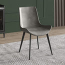 ZckyCine Modern mid-Century Dining Table Dining Table and Chairs for 6 Rectangular Wooden Dining Table Expandable Dining Table Space-Saving Multifunctional Dining Table (Table+6 Brown Chairs)