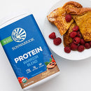 Vegan Protein Powder with BCAA  Organic Hemp Seed Gluten Free Non-GMO Dairy Soy Sugar Free Low Carb Plant Based Protein Powder | Unflavored Warrior Blend by Sunwarrior