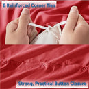 Nestl Twin Duvet Cover - Soft Double Brushed Light Sage Duvet Cover Twin/Twin XL, 2 Piece, with Button Closure, Duvet Cover 68x90 inches