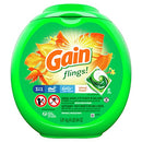 Gain flings! Laundry Detergent Soap Pods plus Aroma Boost, Island Fresh Scent, HE Compatible, 81 Count (Packaging May Vary)