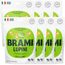 Simply Pickled Lupini Beans Snack by BRAMI | 9g Plant Protein, 0g Net Carbs | Vegan, Vegetarian, Keto, Mediterranean Diet, Non Perishable | 2.3 oz (Variety, 8 Count)
