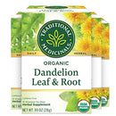 Traditional Medicinals Organic Dandelion Leaf & Root Herbal Tea (Pack of 1), Supports Kidney Function and Healthy Digestion, 16 Tea Bags Total
