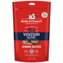 Stella & Chewy's Freeze Dried Raw Dinner Patties – Grain Free Dog Food, Protein Rich Simply Venison Recipe – 25 oz Bag