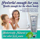Dr. Sheffield’s Certified Natural Toothpaste  - Great Tasting, Fluoride Free Toothpaste (2-Pack)