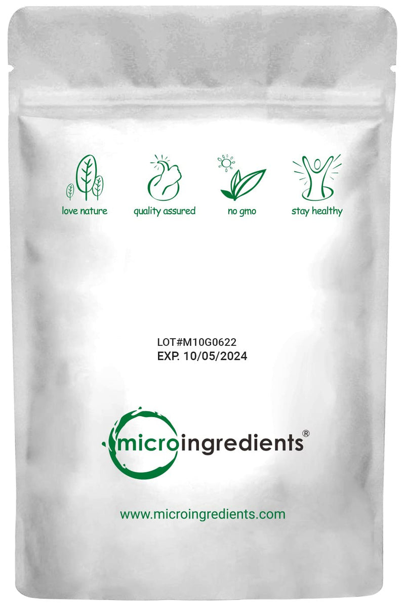 Micro Ingredients Maximum Strength Organic Korean Ginseng Root 200:1 Powder, 4 Ounce, Red Panax Ginseng Powder, Active Ginsenosides, Vegan Friendly