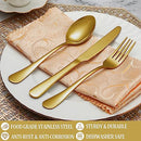 30 Piece Silverware Set Service for 6,Premium Stainless Steel Mirror Polished Cutlery Utensil Set,Durable Home Kitchen Eating Tableware Set,Include Fork Knife Spoon Set,Dishwasher Safe