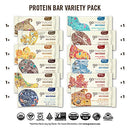 GoMacro Macrobar Organic Vegan Protein Bars - Fodmap Friendly Variety Pack (2.0-2.3 Oz Bars, 12Count), (Shipping Only)