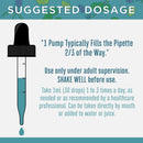 Nootropic Focus Supplement for Adults | USDA Organic Brain Supplement with Ginkgo Biloba & Astragalus | Focus & Adrenal Support | Brain and Memory Drops | Vegan | Non-GMO | Gluten Free | 30 Servings