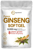 Micro Ingredients Maximum Strength Organic Korean Ginseng Root 200:1 Powder, 4 Ounce, Red Panax Ginseng Powder, Active Ginsenosides, Vegan Friendly