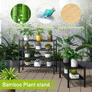 BMOSU 2-Tier Bamboo Shoe Rack Premium Stackable Shoe Shelf Storage Organizer for Hallway Closet Living Room Entryway Organizer (Natural Bamboo)