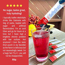 Electrolyte Hydration Drink Mix with Vitamin D, Non GMO Electrolyte Powder Hydration Pack, Lemon Citrus, 30 Hydration Powder Packets - GoHydrate