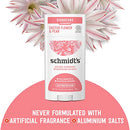 Schmidt's Aluminum Free Natural Deodorant Charcoal & Magnesium 2 Count For Women and Men, with 24 Hour Odor Protection, Certified Cruelty Free, Vegan Deodorant, 2.65oz