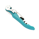 True TrueTap Double Hinged Waiter’s Corkscrew, Matte Black Bottle Opener with Foil Cutter, Wine Key