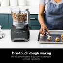 Ninja NF701 Professional XL Food Processor, 1200 Peak-Watts, 4-in-1, Chopping, Slicing/Shredding, Purees, Dough, 12-Cup Processor Bowl, 2 Blades & 2 Discs, Feed Chute/Pusher,Silver