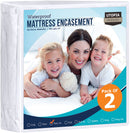 Utopia Bedding Zippered Mattress Encasement Full - 100% Waterproof and Bed Bug Proof Mattress Protector - Absorbent, Six-Sided Mattress Cover