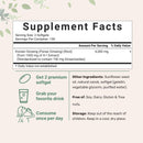 Micro Ingredients Maximum Strength Organic Korean Ginseng Root 200:1 Powder, 4 Ounce, Red Panax Ginseng Powder, Active Ginsenosides, Vegan Friendly