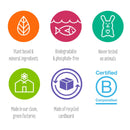 Ecover Automatic Dishwasher Soap Tablets, Citrus, 25 Count (Pack of 6) - Packaging May Vary