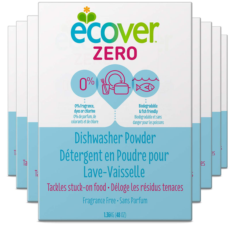 Ecover Automatic Dishwasher Soap Tablets, Citrus, 25 Count (Pack of 6) - Packaging May Vary