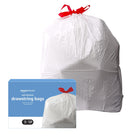 Amazon Basics Flextra Tall Kitchen Drawstring Trash Bags, 13 Gallon, Unscented, 50 Count