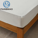 Grounding Sheets Queen Size | Organic Cotton + Silver Fiber | White Fitted Earth Sheets with Grounding Cord