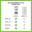 Schmidt's Aluminum Free Natural Deodorant Charcoal & Magnesium 2 Count For Women and Men, with 24 Hour Odor Protection, Certified Cruelty Free, Vegan Deodorant, 2.65oz