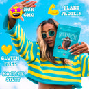 SkinnyDipped Snack Attack Minis Almond Variety Pack, Healthy Snack, Plant Protein, Gluten Free, 0.46 oz Mini Bags, Pack of 25