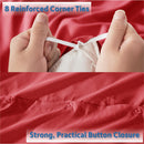 Nestl Twin Duvet Cover - Soft Double Brushed Light Grey Duvet Cover Twin/Twin XL, 2 Piece, with Button Closure, Duvet Cover 68x90 inches