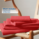 Nestl Twin Duvet Cover - Soft Double Brushed Light Grey Duvet Cover Twin/Twin XL, 2 Piece, with Button Closure, Duvet Cover 68x90 inches