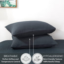 ALAZURIA Bedding Duvet Cover 2 Piece Set - Super Soft Prewashed, Duvet Covers Twin with Zipper Closure & 4 Corner Ties (1 Duvet Cover + 1 Pillow Case) Terracotta Pastel, Twin