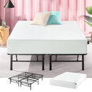 ZINUS 6 Inch Green Tea Memory Foam Mattress, Fiberglass Free, Patented Custom Contour Support, Sturdy Base Foam, CertiPUR-US Certified, Bed-in-a-box, Twin, White