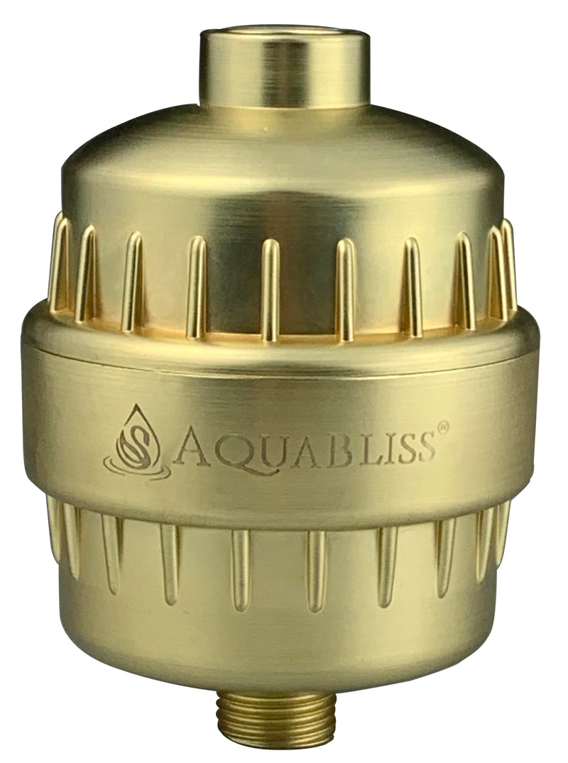 AquaBliss High Output Revitalizing Shower Filter - Reduces Dry Itchy Skin, Dandruff, Eczema, and Dramatically Improves The Condition of Your Skin, Hair and Nails - Chrome (SF100)