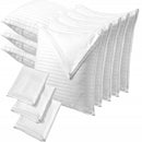 Niagara 4 Pack King Pillow Protectors with Zipper, Soft Quiet Cotton Sateen, Effective Dust Protection, Stay in Place Pillow Covers, Ideal for Home, Guests, Rentals (20x36 Inches)