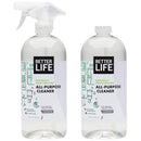 Better Life All Purpose Cleaner - Multipurpose Home and Kitchen Cleaning Spray for Glass, Countertops, Appliances, Upholstery & More - Multi-surface Spray Cleaner - 32oz (Pack of 2) Clary Sage/Citrus