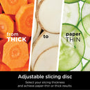 Ninja NF701 Professional XL Food Processor, 1200 Peak-Watts, 4-in-1, Chopping, Slicing/Shredding, Purees, Dough, 12-Cup Processor Bowl, 2 Blades & 2 Discs, Feed Chute/Pusher,Silver