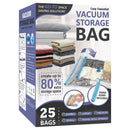 20 Pack Vacuum Storage Bags, Space Saver Bags (4 Jumbo/4 Large/4 Medium/4 Small/4 Roll) Compression for Comforters and Blankets, Sealer Clothes Storage, Hand Pump Included
