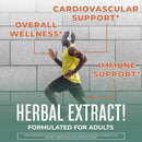 Nootropic Focus Supplement for Adults | USDA Organic Brain Supplement with Ginkgo Biloba & Astragalus | Focus & Adrenal Support | Brain and Memory Drops | Vegan | Non-GMO | Gluten Free | 30 Servings