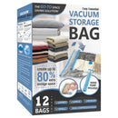 20 Pack Vacuum Storage Bags, Space Saver Bags (4 Jumbo/4 Large/4 Medium/4 Small/4 Roll) Compression for Comforters and Blankets, Sealer Clothes Storage, Hand Pump Included