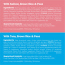 Purina Friskies Ocean Favorites Wet Cat Food Pate and Meaty Bits Variety Pack With Salmon and Tuna - (24) 5.5 oz. Cans